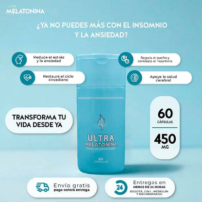 Melatonina By Ultra - 60 Cap